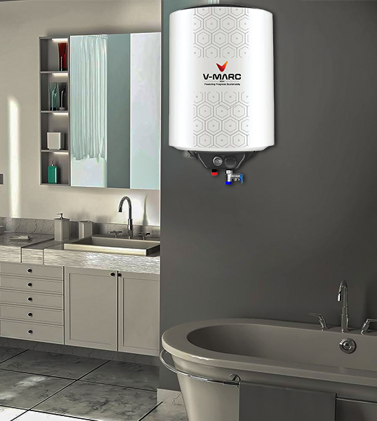 BALMY Geyser with mockup image