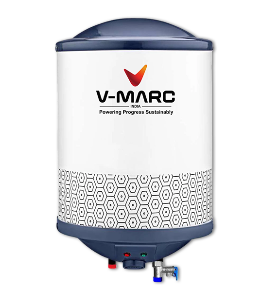 Tepid geyser without background