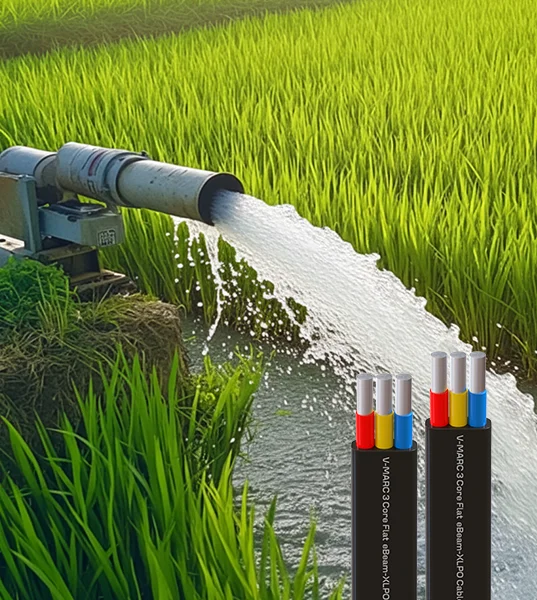 3 core product aluminium wire